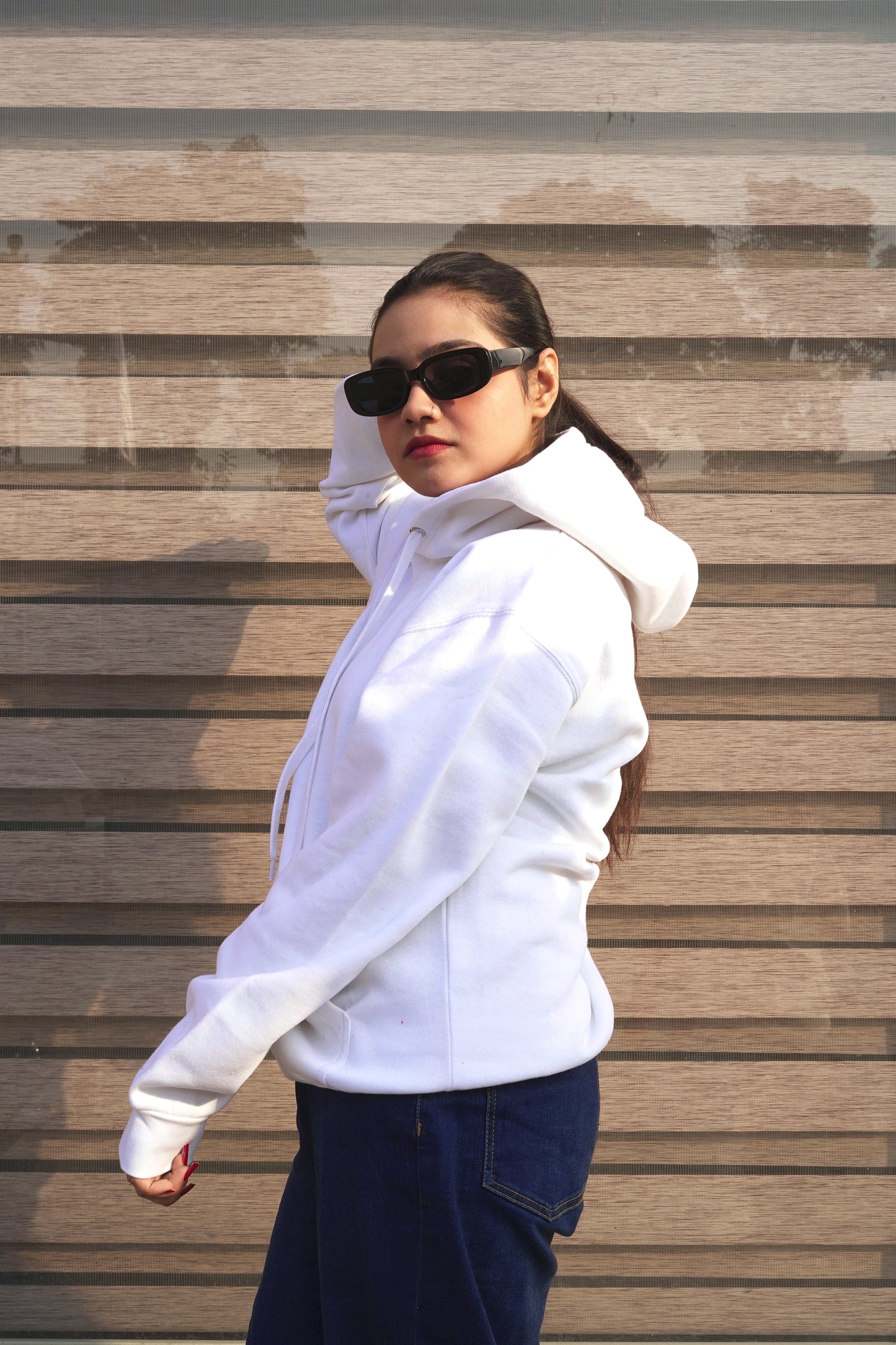 Cozy White  Hoodie - Ultimate Comfort and Style